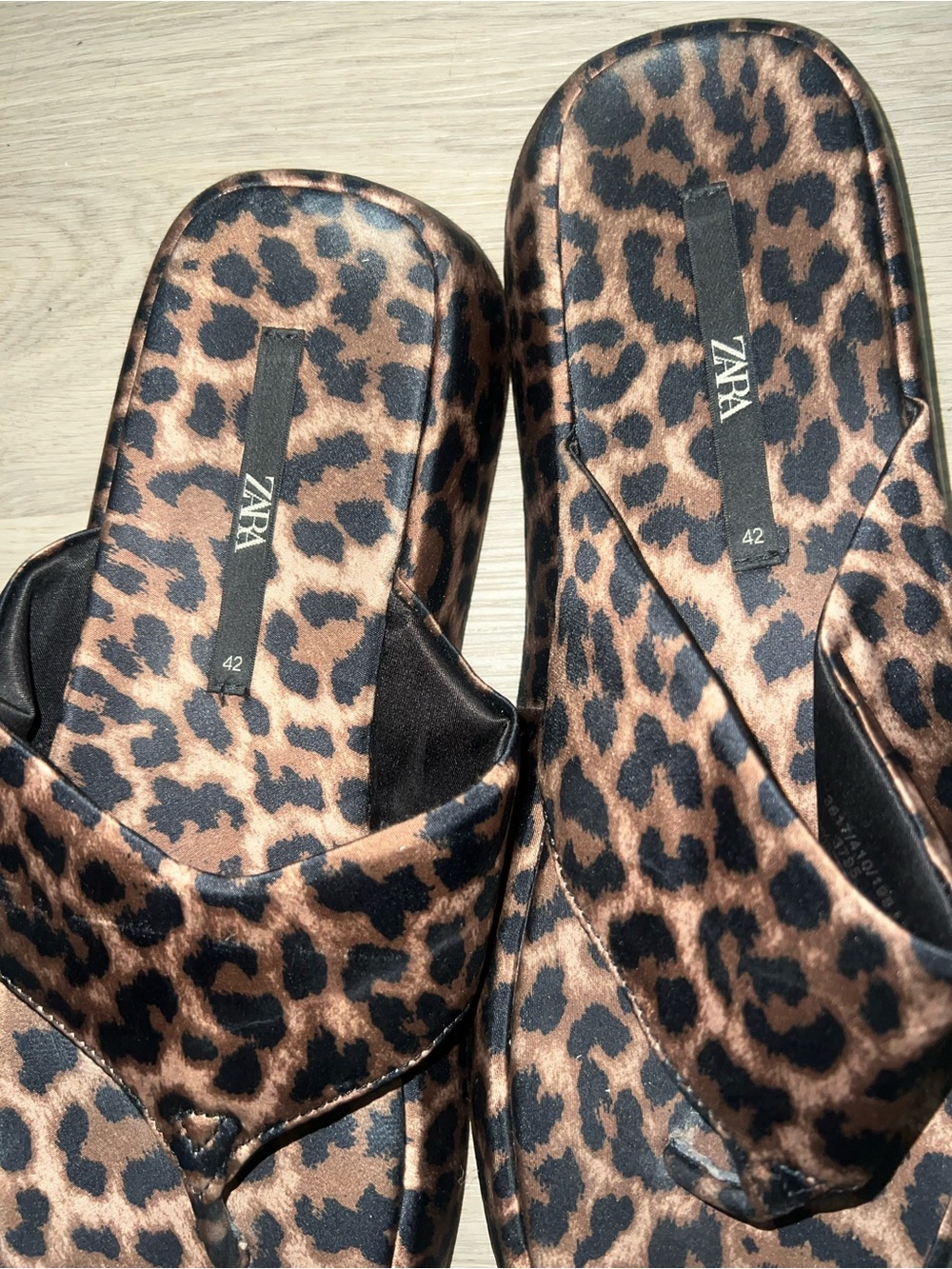 Zara Leopard Print Sandals Size 11 - Picture 16 of 16